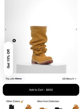 Telfar Timberland thigh high